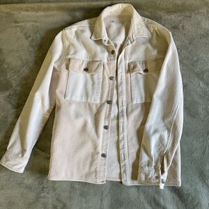 Zara Cream Corduroy Jacket